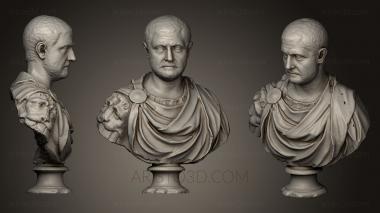 Busts and heads antique and historical (BUSTA_0452) 3D model for CNC machine